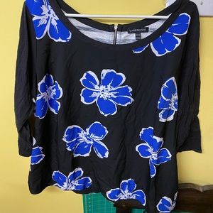 Lane Bryant flower top